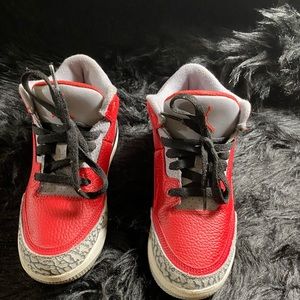 Jordan 3 retro fire red/PS